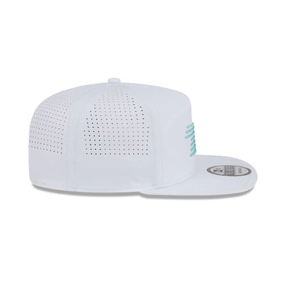 This is a Torque LIV Golf 2025 White GOLFER Adjustable Cap 5