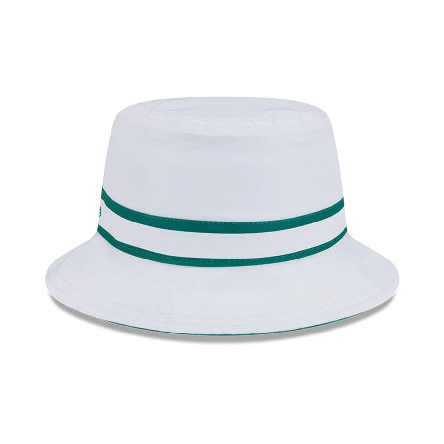 This is a Stinger LIV Golf 2025 White Bucket Hat 5