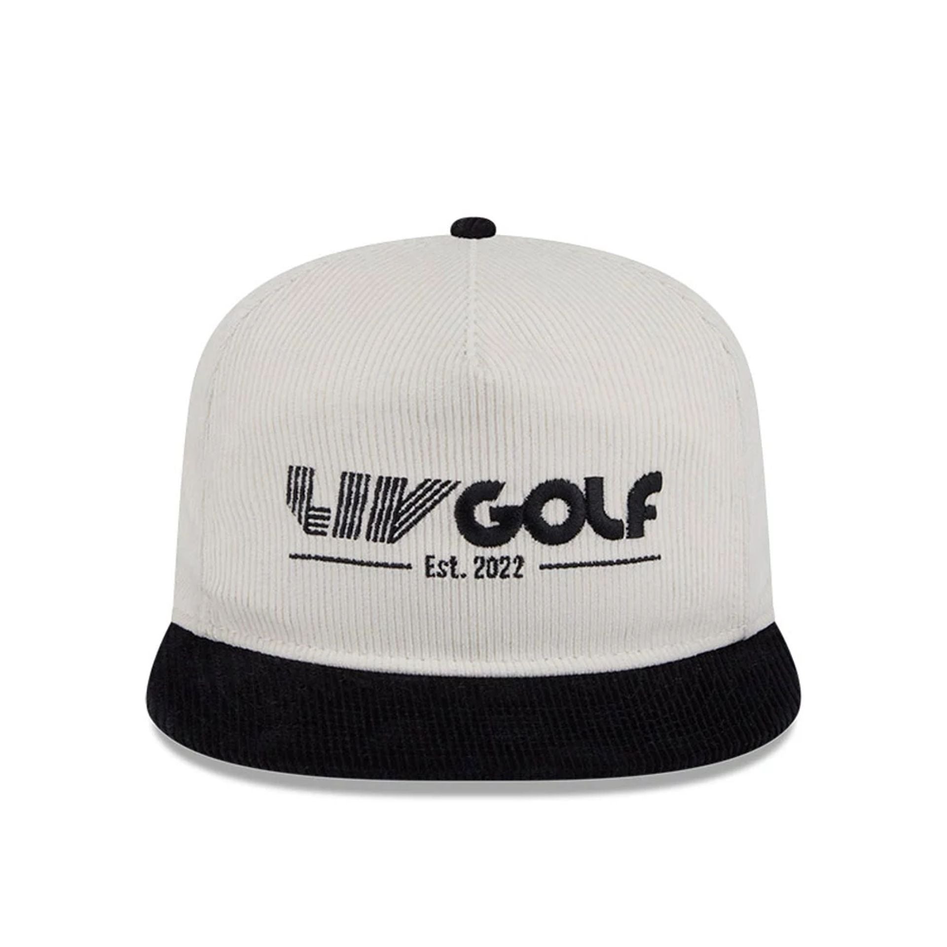 This is a LIV Golf 2025 White 19TWENTY Adjustable Cap 3