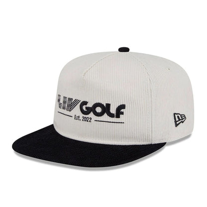 This is a LIV Golf 2025 White 19TWENTY Adjustable Cap 4
