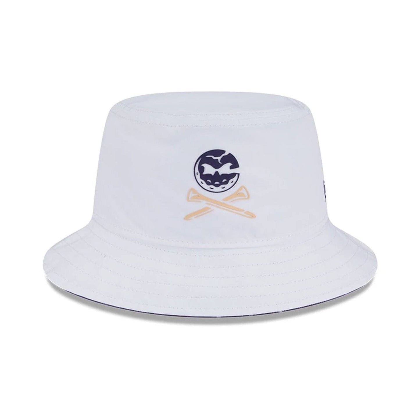 This is a Crushers LIV Golf 2025 White Bucket Hat 2