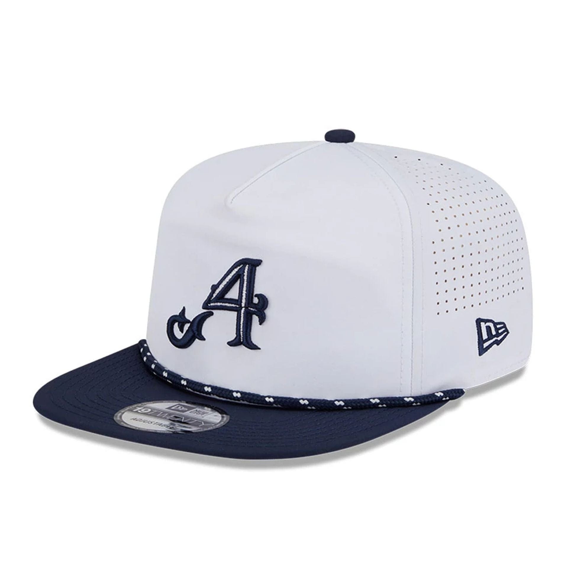 This is a 4Aces LIV Golf 2025 White 19TWENTY Adjustable Cap 1