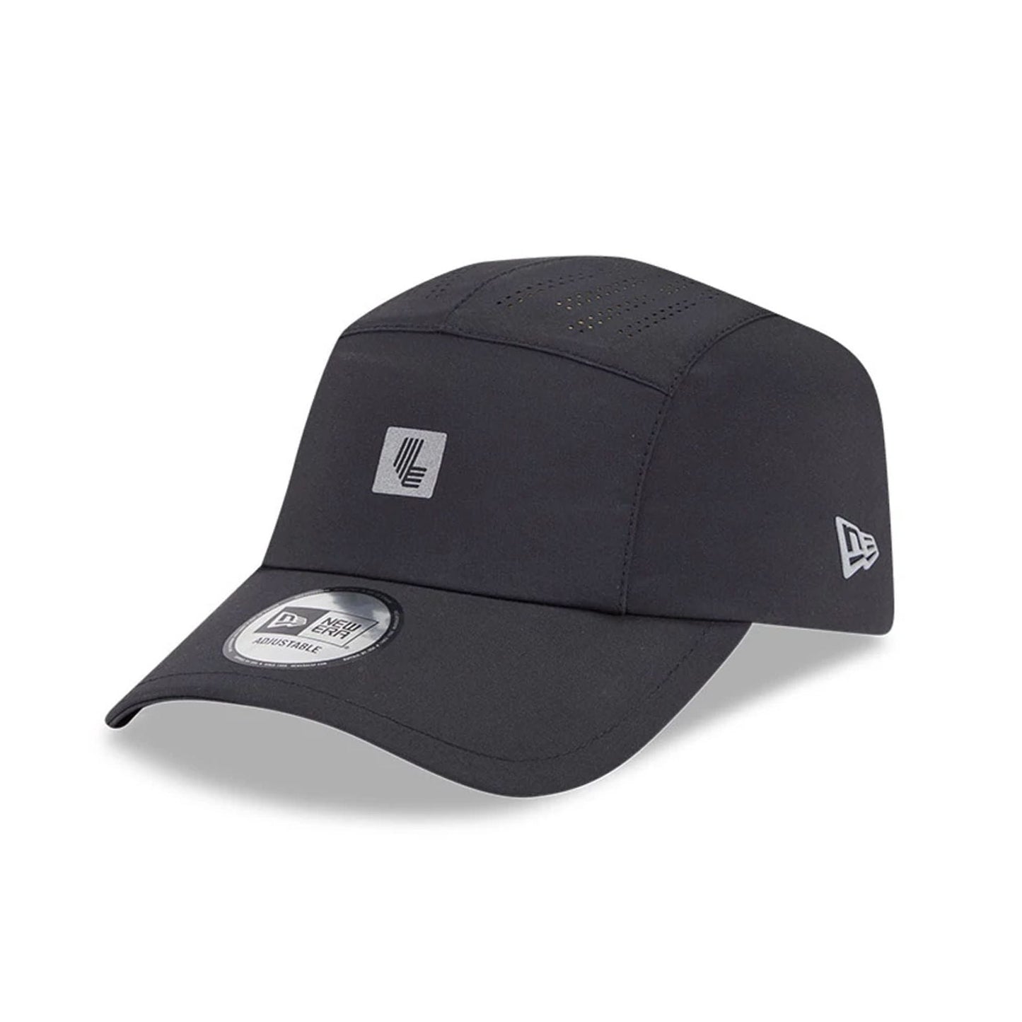 This is a LIV Golf 2025 Black Runner Adjustable Cap 1