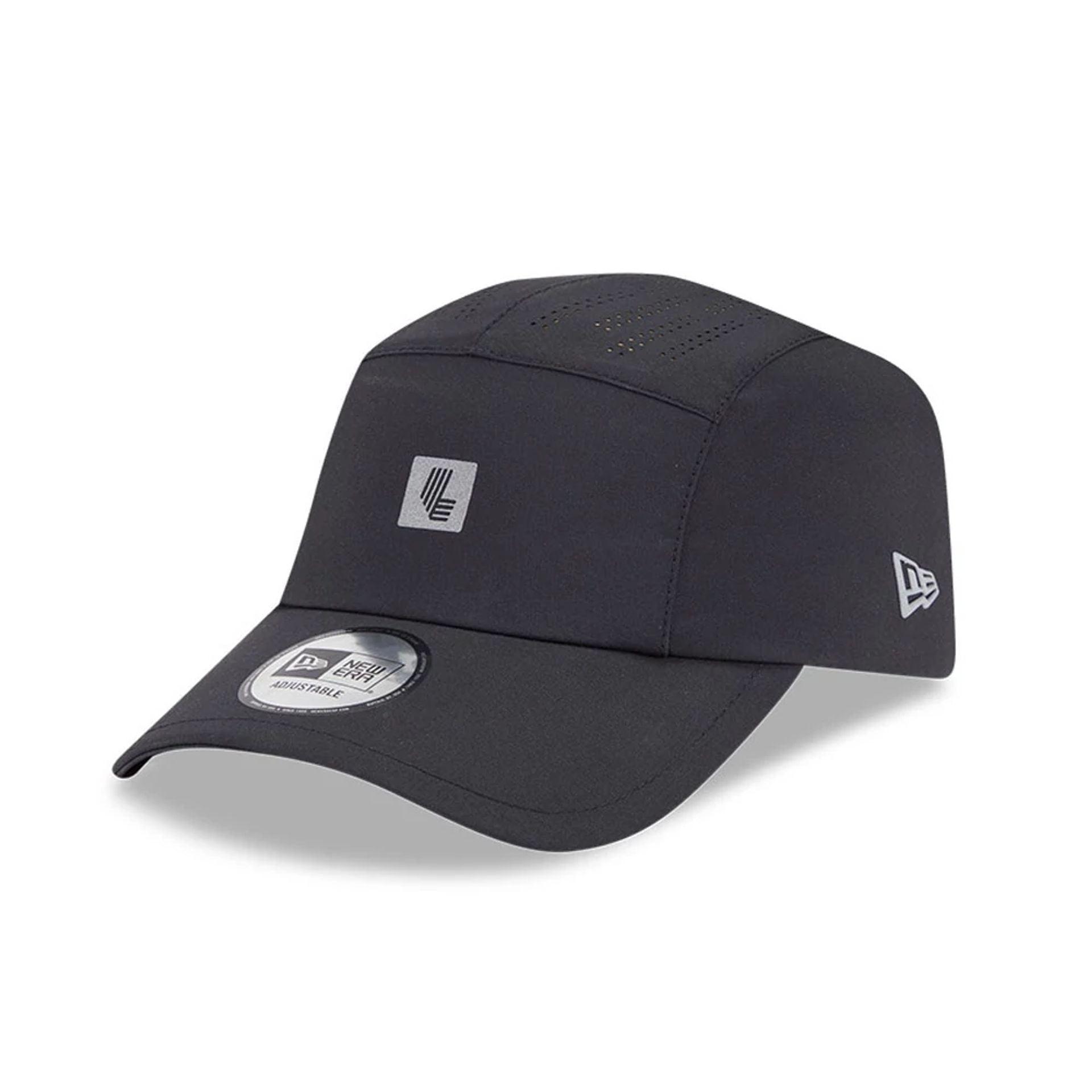 This is a LIV Golf 2025 Black Runner Adjustable Cap 1