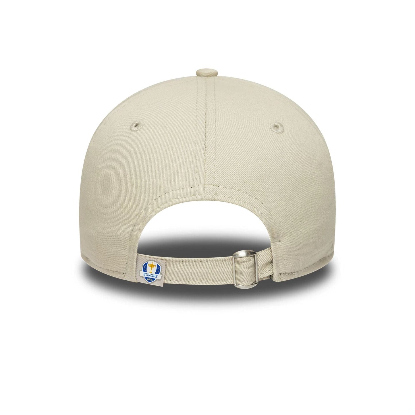 This is a Ryder Cup Europe 2025 Womens Replica Trophy Cream 9TWENTY Adjustable Cap 6