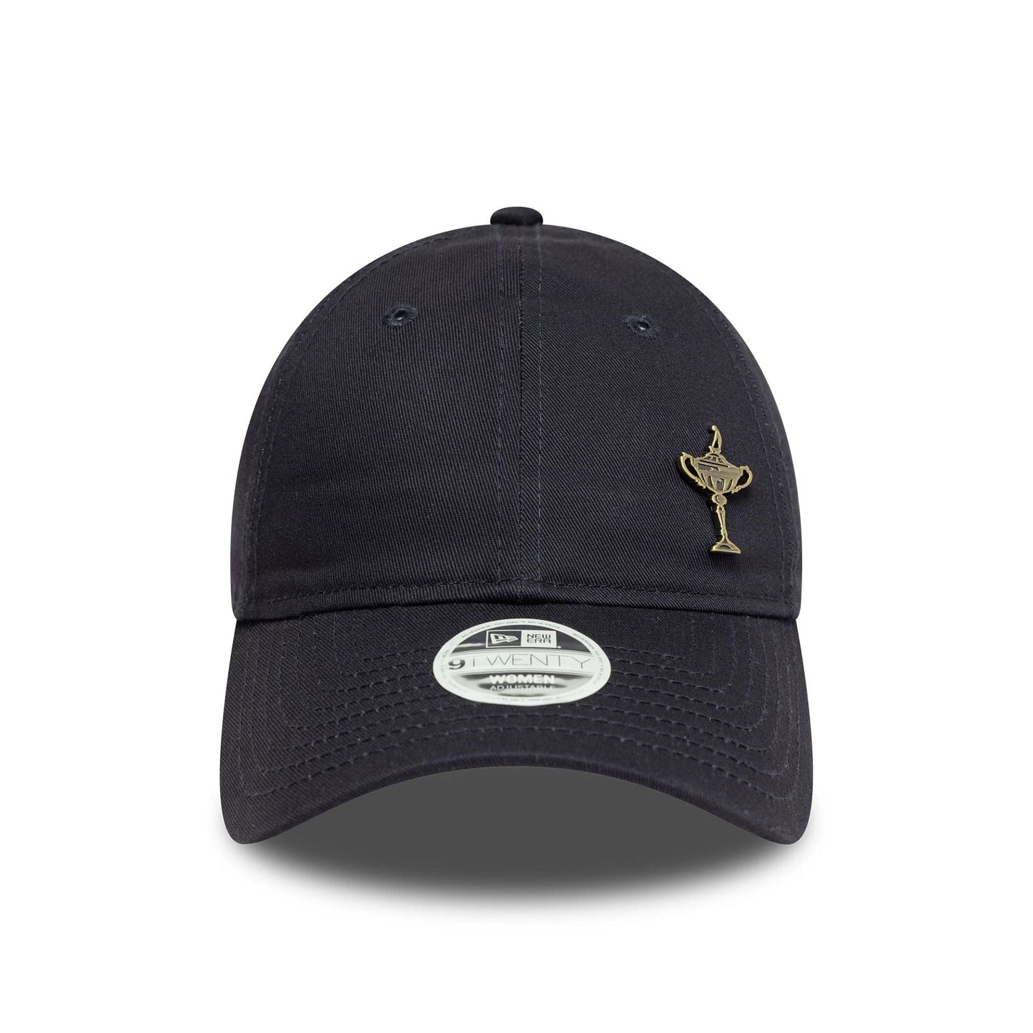 This is a Ryder Cup Europe 2025 Womens Replica Trophy Navy 9TWENTY Adjustable Cap 2