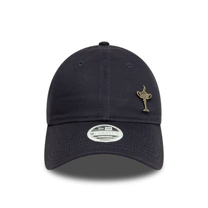This is a Ryder Cup Europe 2025 Womens Replica Trophy Navy 9TWENTY Adjustable Cap 2