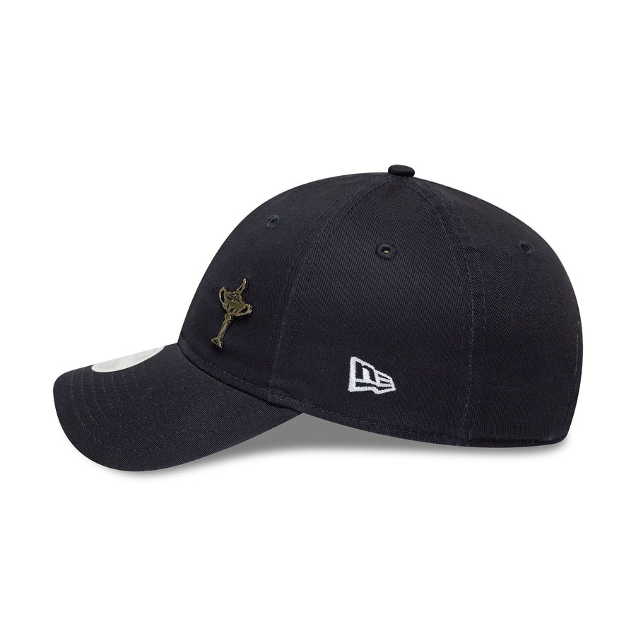 This is a Ryder Cup Europe 2025 Womens Replica Trophy Navy 9TWENTY Adjustable Cap 4