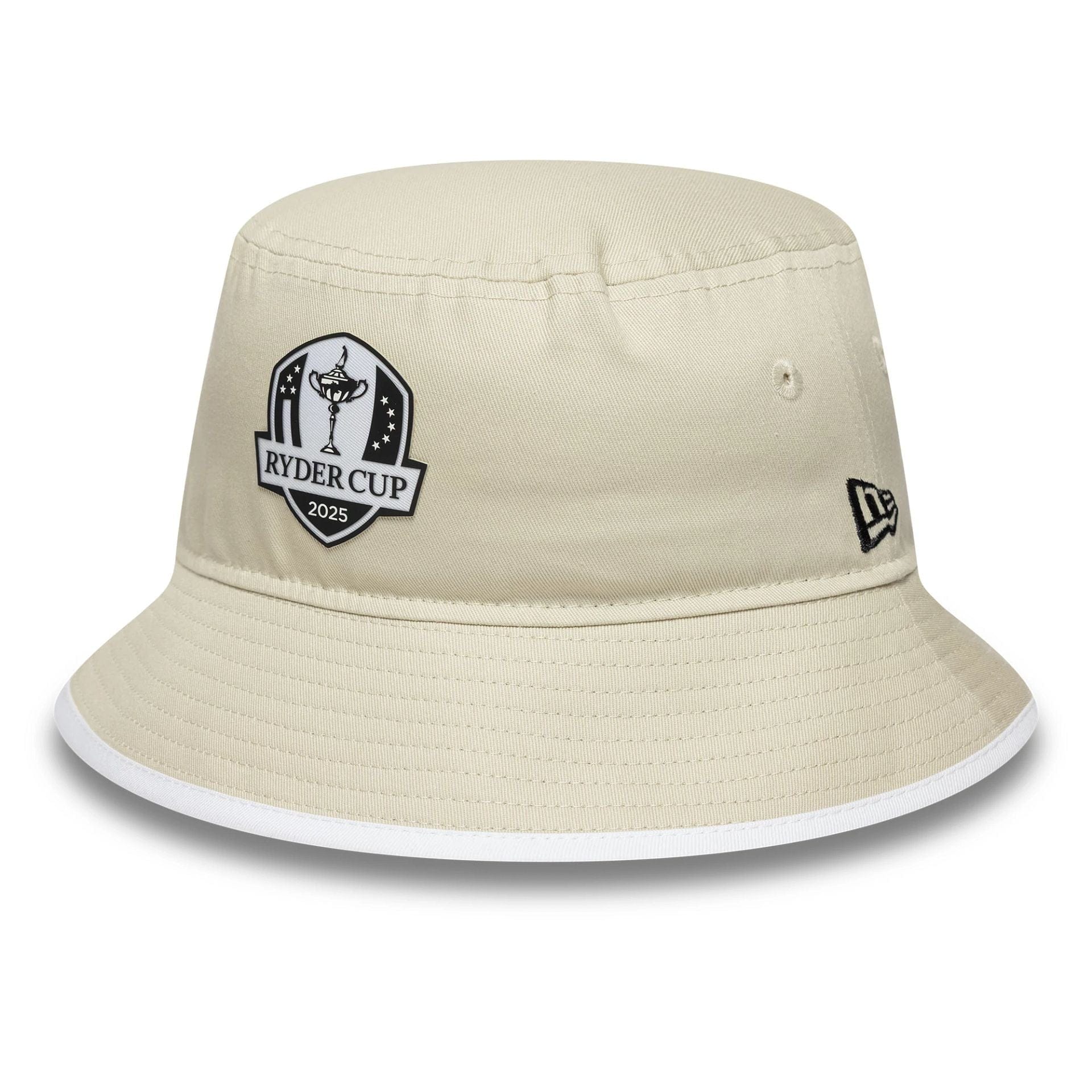 This is a Ryder Cup Europe 2025 Womens Replica Cream Adventure Bucket Hat 1