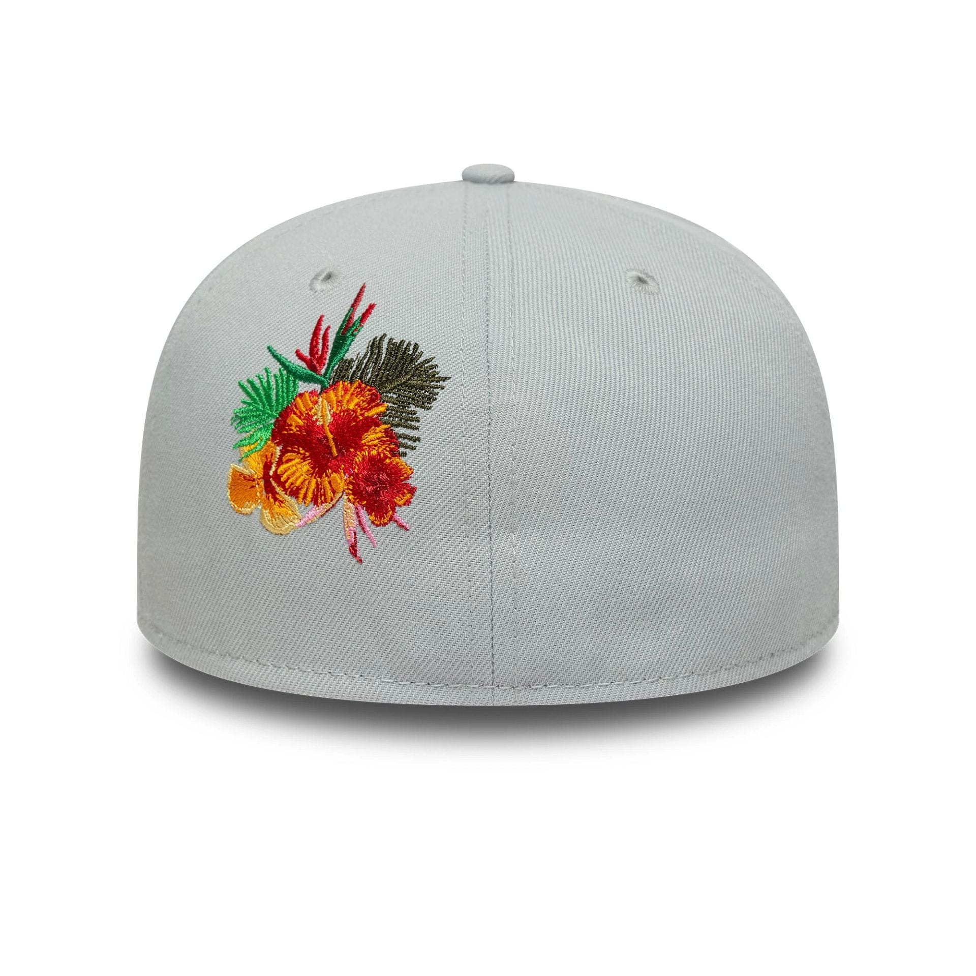 This is a New Era Flower Grey 59FIFTY Fitted Cap 7