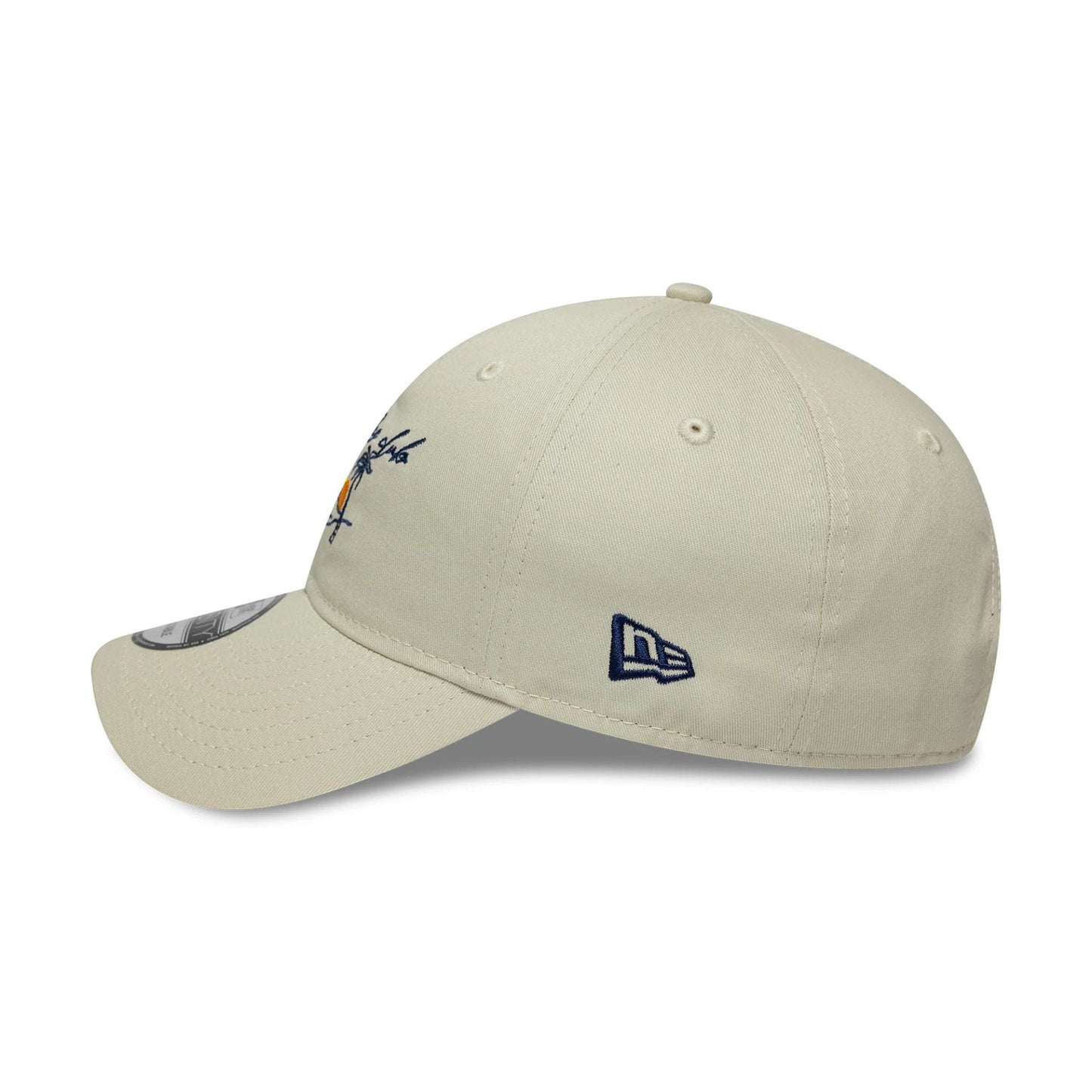 This is a New Era Beach Icon Light Beige 9TWENTY Adjustable Cap 4
