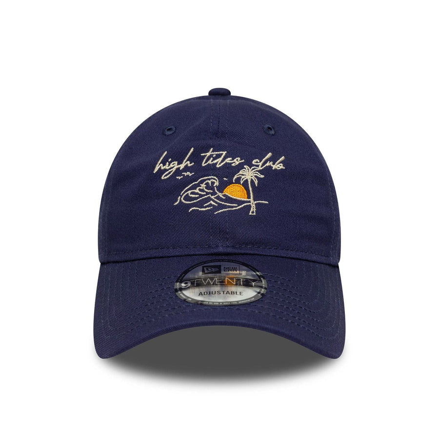 This is a New Era Beach Icon Navy 9TWENTY Adjustable Cap 2