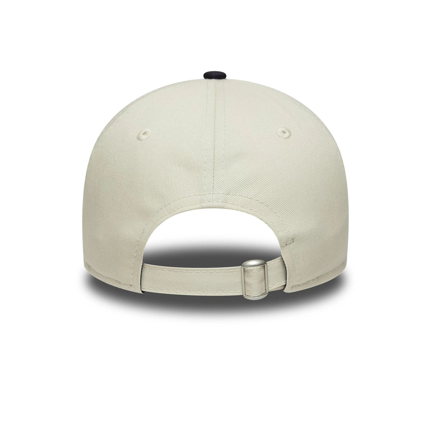 This is a New Era Tennis Cream & Navy 9TWENTY Adjustable Cap 6