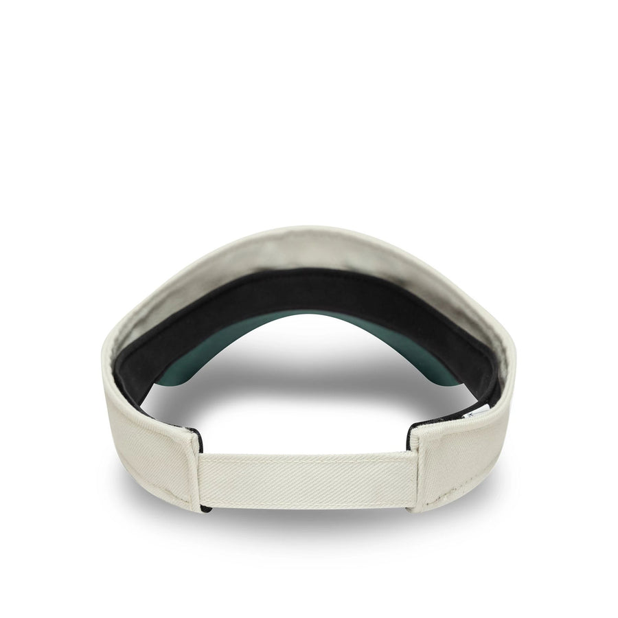 This is a New Era Tennis Club Light Beige Visor Cap 6