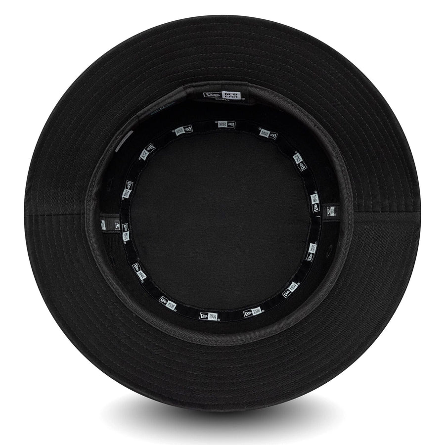 This is a Newcastle United FC Patch Black Bucket Hat 5