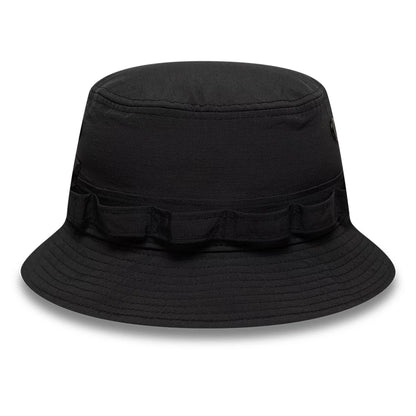 This is a Thrudark x New Era Ripstop Black Adventure Bucket Hat 3