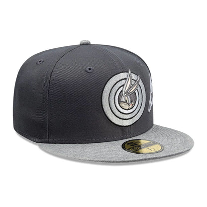 This is a Bugs Bunny Looney Tunes Dark Grey 59FIFTY Fitted Cap 3