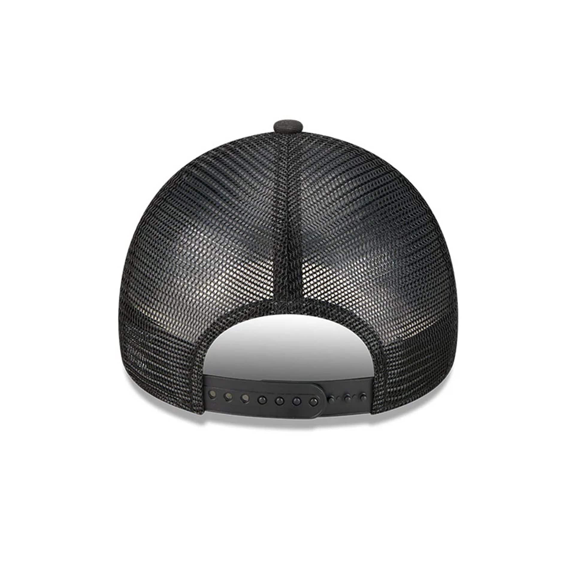 This is a Multi Character Looney Tunes Black 9FORTY A-Frame Trucker Adjustable Cap 7