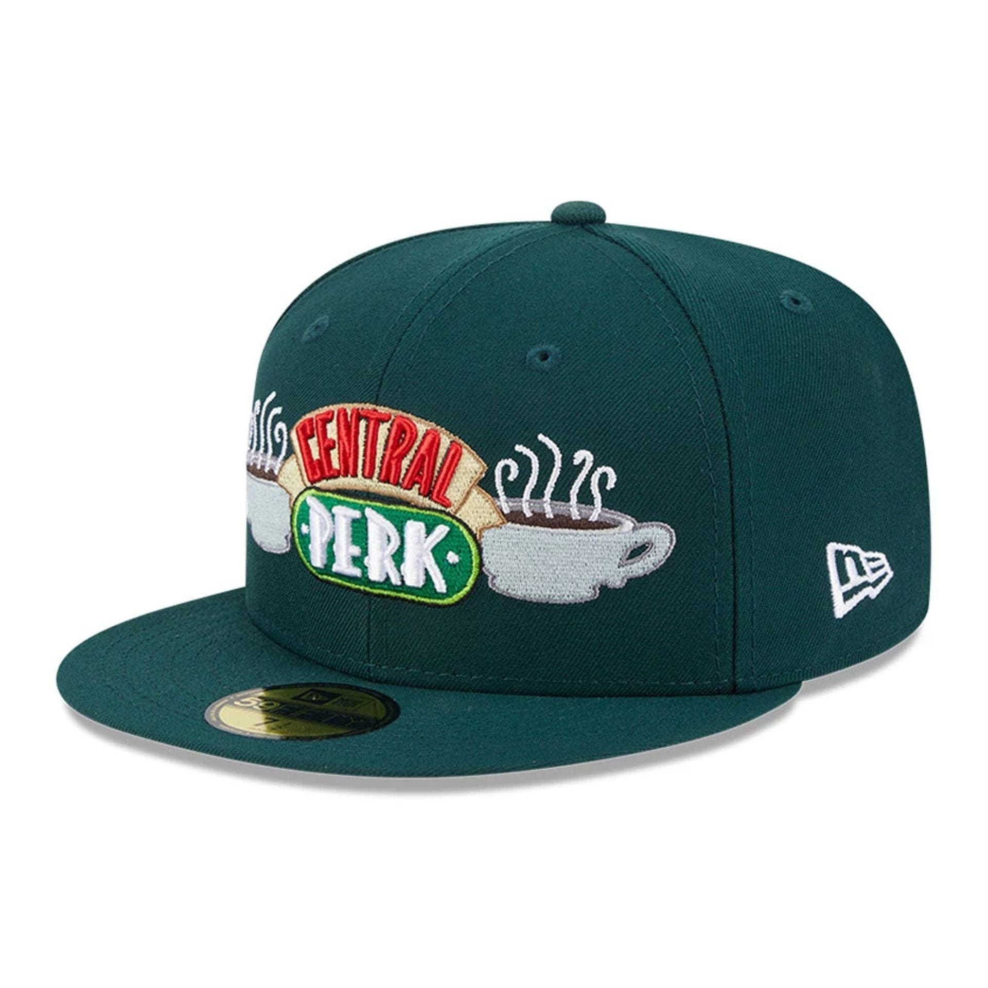 This is a Friends Dark Green 59FIFTY Fitted Cap 1