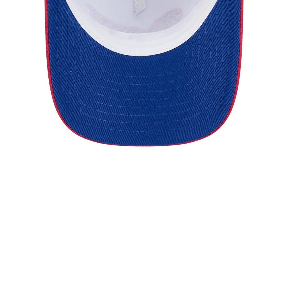 This is a Atlanta Braves Summer Derby White 9FORTY M-Crown A-Frame Adjustable Cap 2