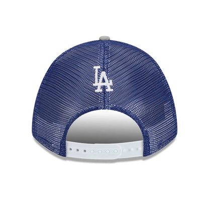 This is a LA Dodgers Summer Derby White 9FORTY M-Crown A-Frame Adjustable Cap 7