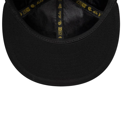 Pictured is this New Era Sticker 59FIFTY Fitted Cap in black. 7