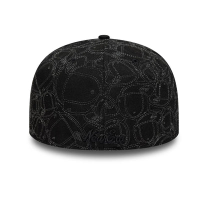 This is a New Era Cap 59FIFTY Day 2025 Black 59FIFTY Fitted Cap 7