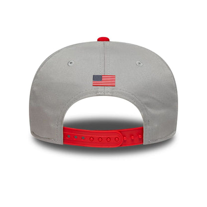 This is a MoneyGram Hass F1 Team 200th Race Dark Grey 9SEVENTY Snapback Adjustable Cap 6