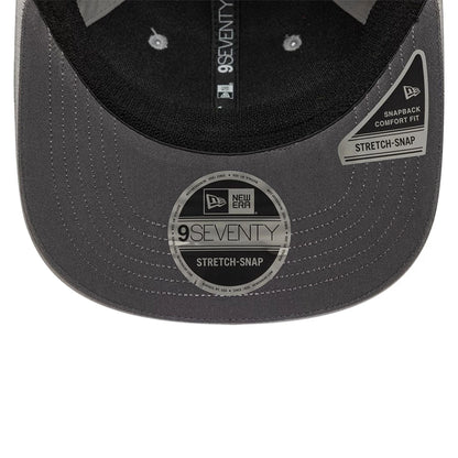 This is a MoneyGram Hass F1 Oliver Bearman 200th Race Dark Grey 9SEVENTY Snapback Adjustable Cap 7