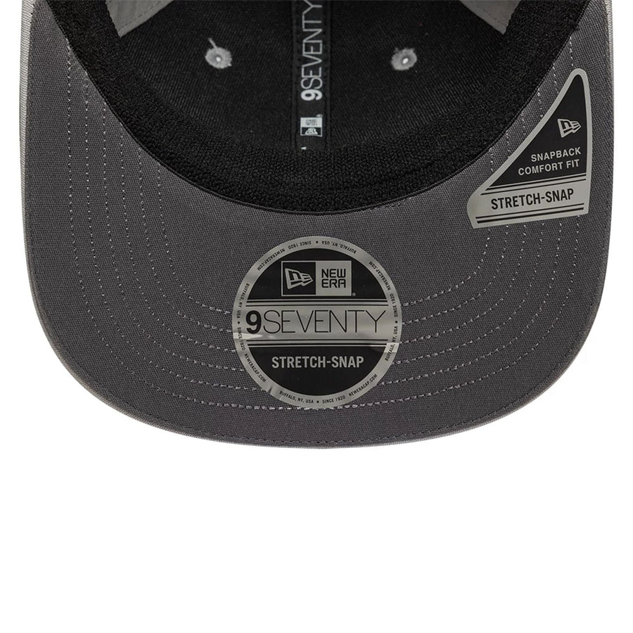 This is a MoneyGram Hass F1 Oliver Bearman 200th Race Dark Grey 9SEVENTY Snapback Adjustable Cap 7