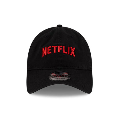 This is a Netflix Logo Washed Black 9TWENTY Adjustable Cap 2