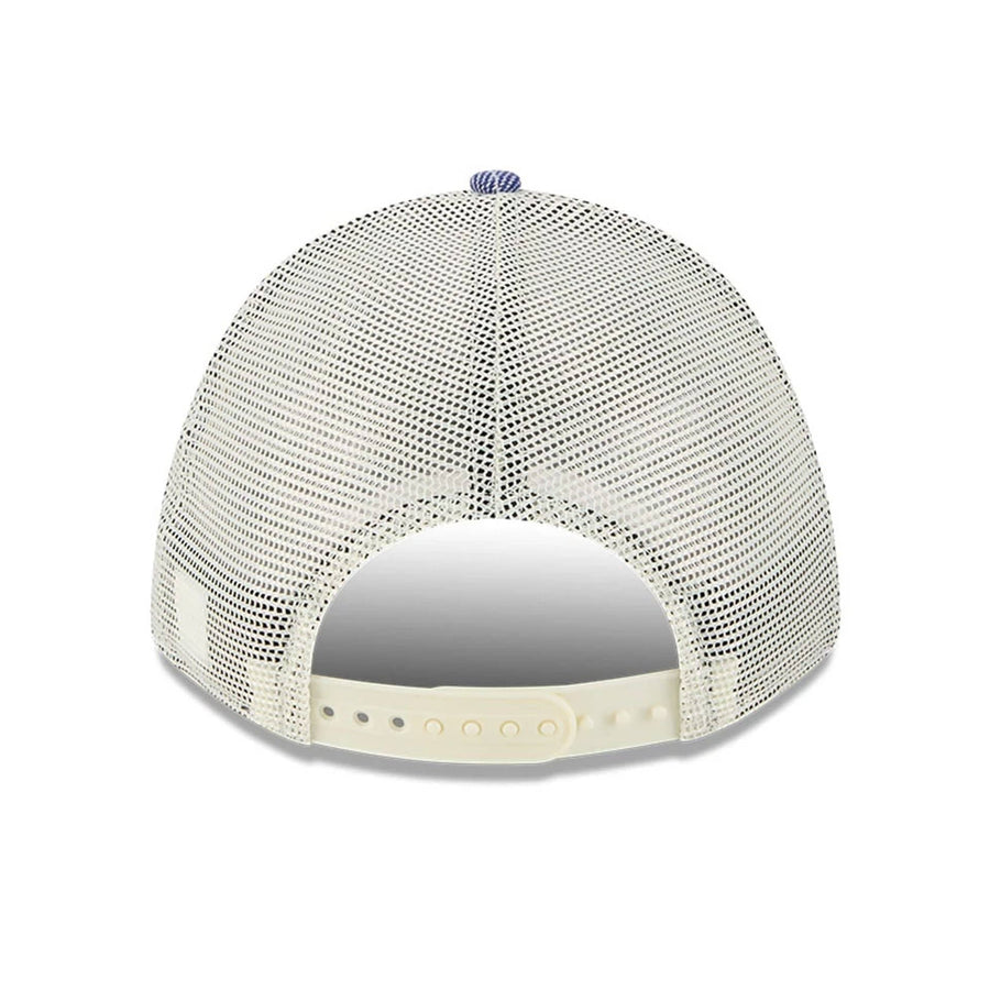 This is a Visa Cash App Racing Bulls Austin Team Dark Blue 9FORTY M-Crown Adjustable Cap 7