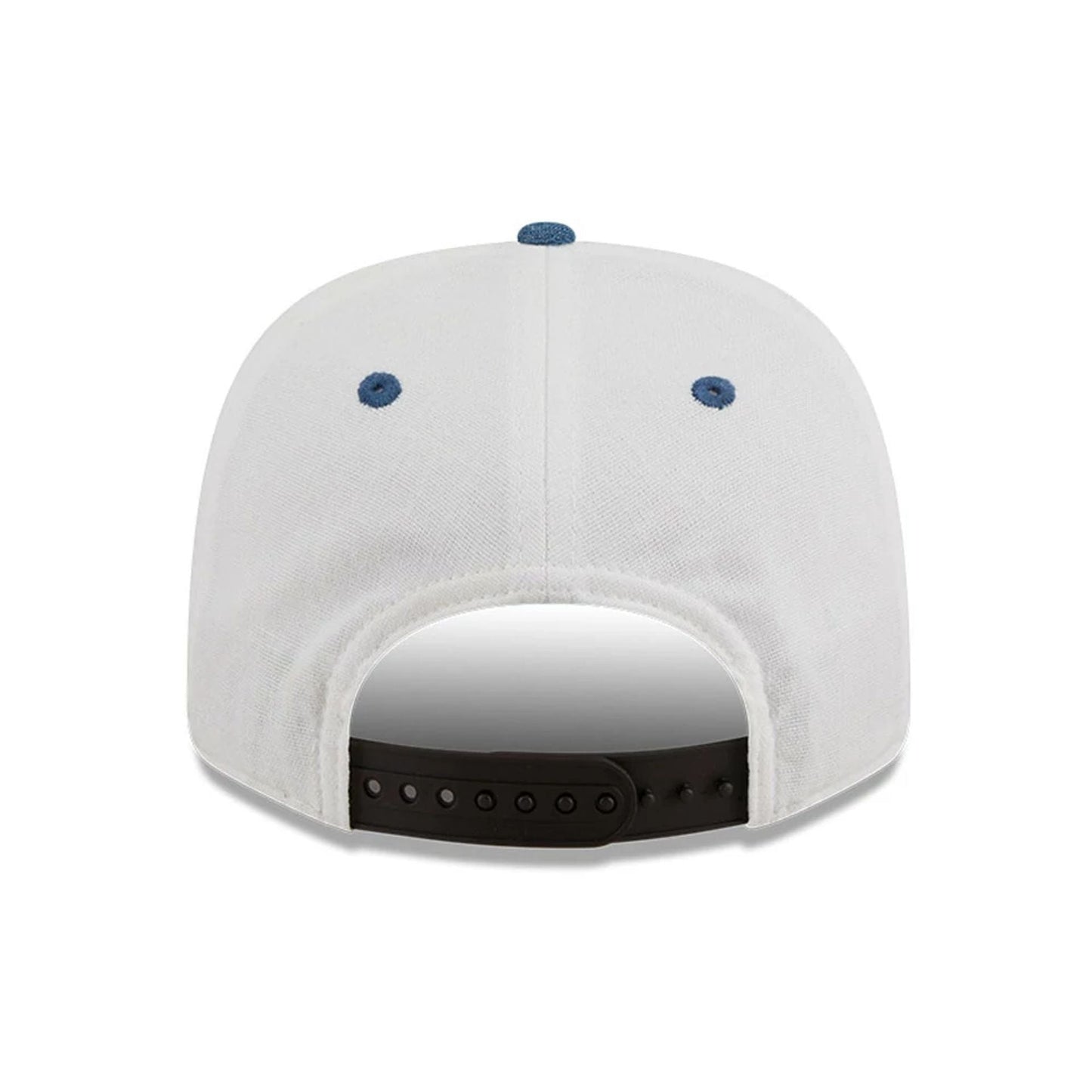 This is a Alpine Racing Austin Race Special White 9SEVENTY Stretch Snap Adjustable Cap 7