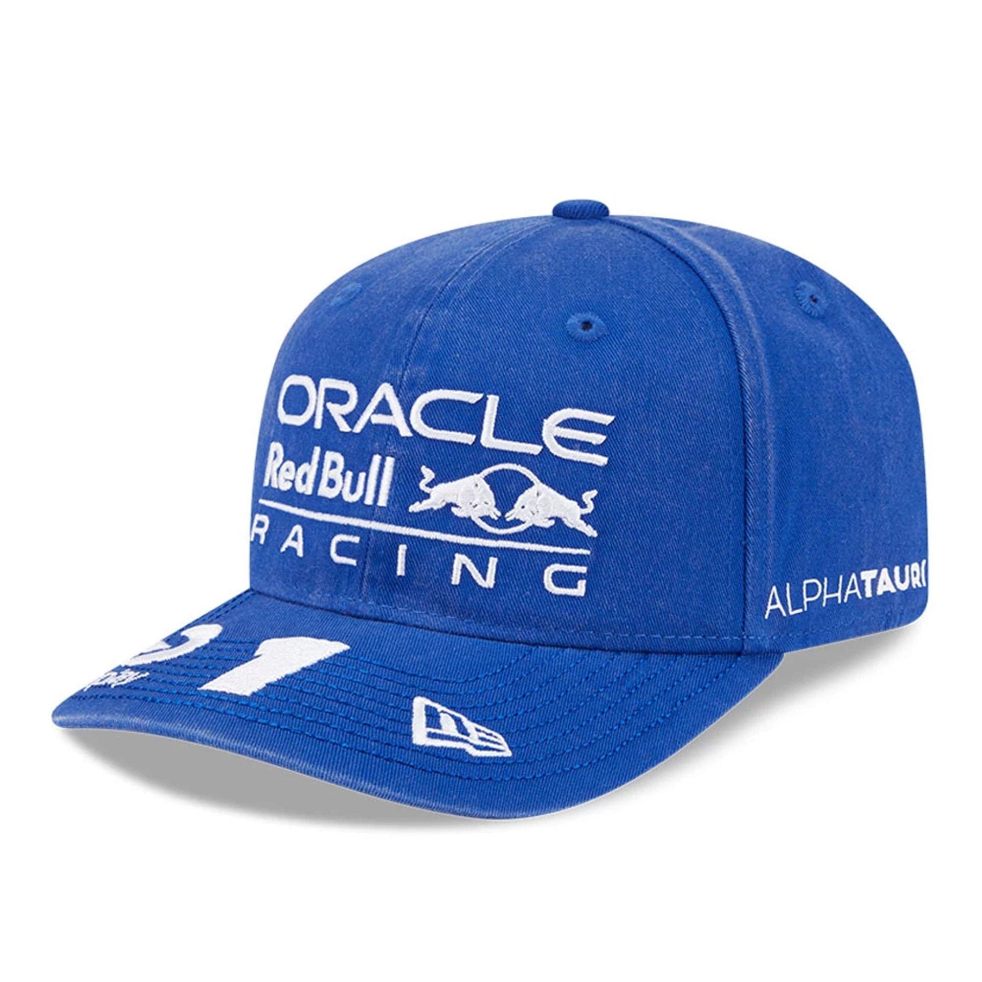 This is a Red Bull Racing Max Verstappen Brazil Race Special Blue 9SEVENTY Stretch Snap Adjustable Cap 1