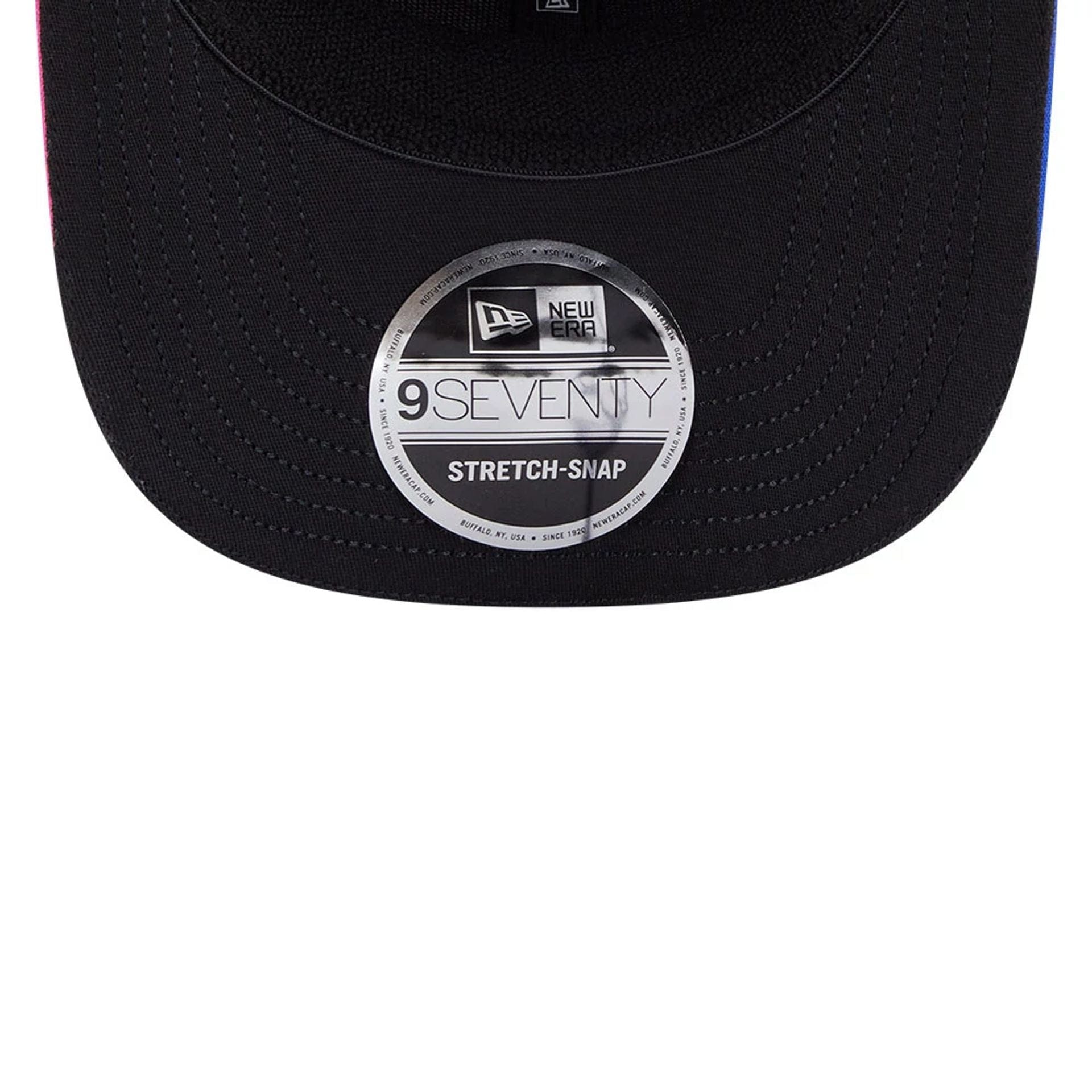 This is a Alpine Racing Pierre Gasly Vegas Race Special Black 9SEVENTY Stretch Snap Adjustable Cap 7