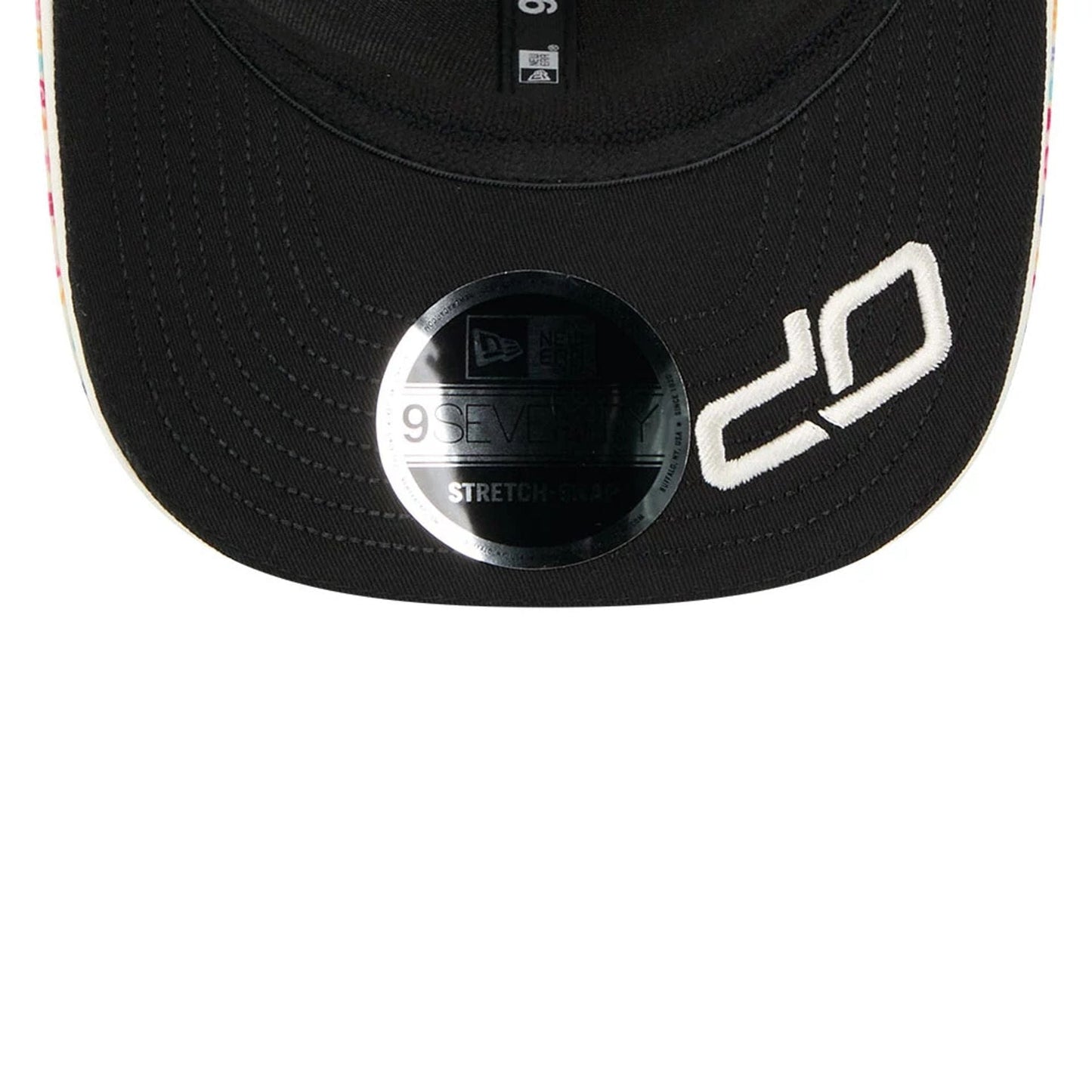 This is a McLaren Racing Oscar Piastri Mexico Race Special Cream 9SEVENTY Stretch Snap Adjustable Cap 2
