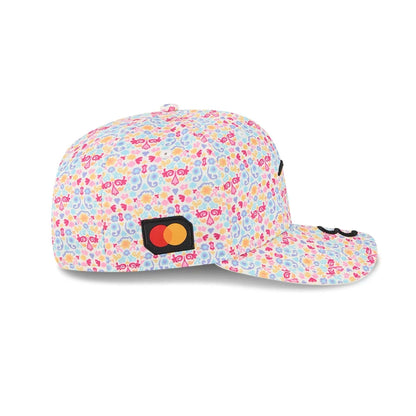 This is a McLaren Racing Oscar Piastri Mexico Race Special Cream 9SEVENTY Stretch Snap Adjustable Cap 5