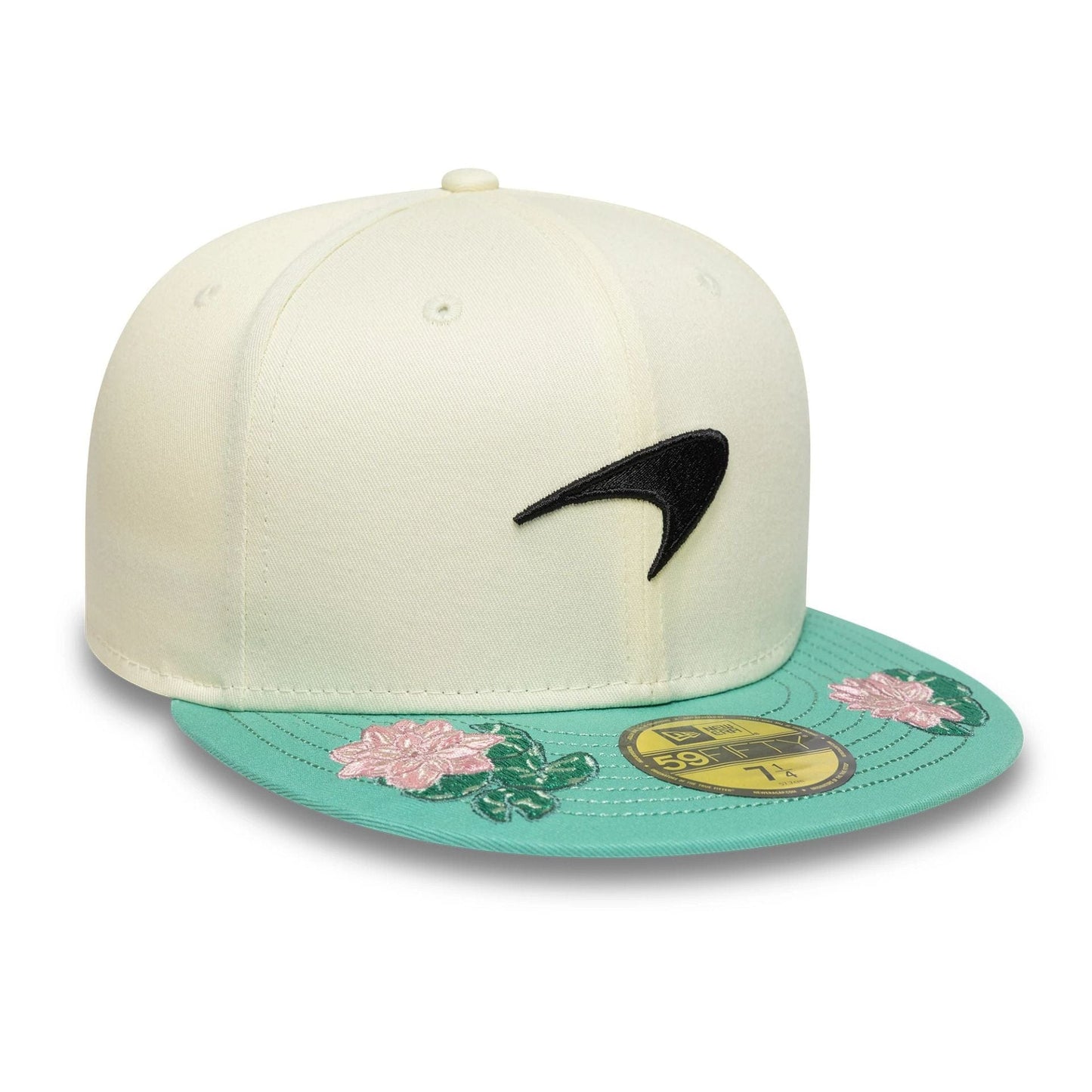 This is a McLaren Racing Brazil Race Special Cream 59FIFTY Fitted Cap 4