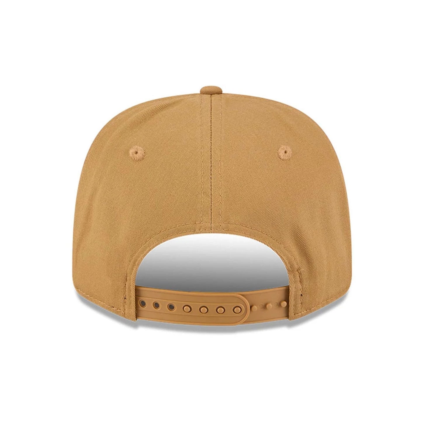 This is a MoneyGram Haas Formula 1 Oliver Bearman Austin Race Special Beige 9SEVENTY Stretch Snap Adjustable Cap 7