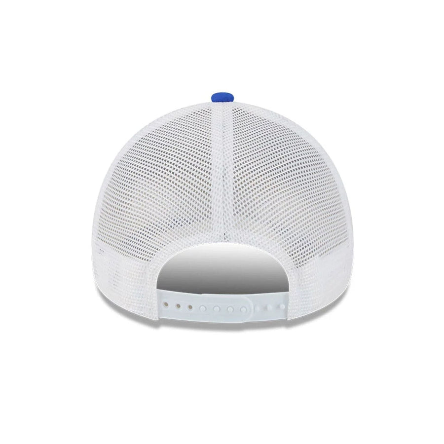 This is a Visa Cash App Racing Bulls Vegas Glitter Blue 9FORTY E-Frame Trucker Adjustable Cap 6