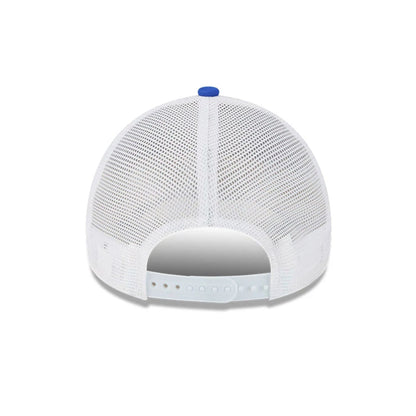 This is a Visa Cash App Racing Bulls Vegas Race Special Blue 9FORTY E-Frame Trucker Adjustable Cap 6