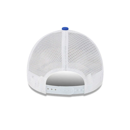 This is a Visa Cash App Racing Bulls Vegas Race Special Blue 9FORTY E-Frame Trucker Adjustable Cap 6