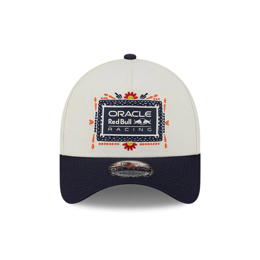 This is a Red Bull Racing Mexico Team Cream 9FORTY A-Frame Adjustable Cap 2