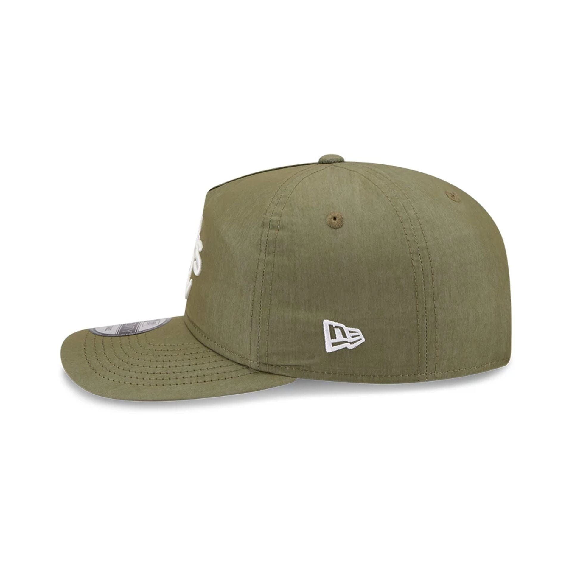 This is a Athletics MLB Nylon Open Green 19TWENTY Adjustable Cap 5