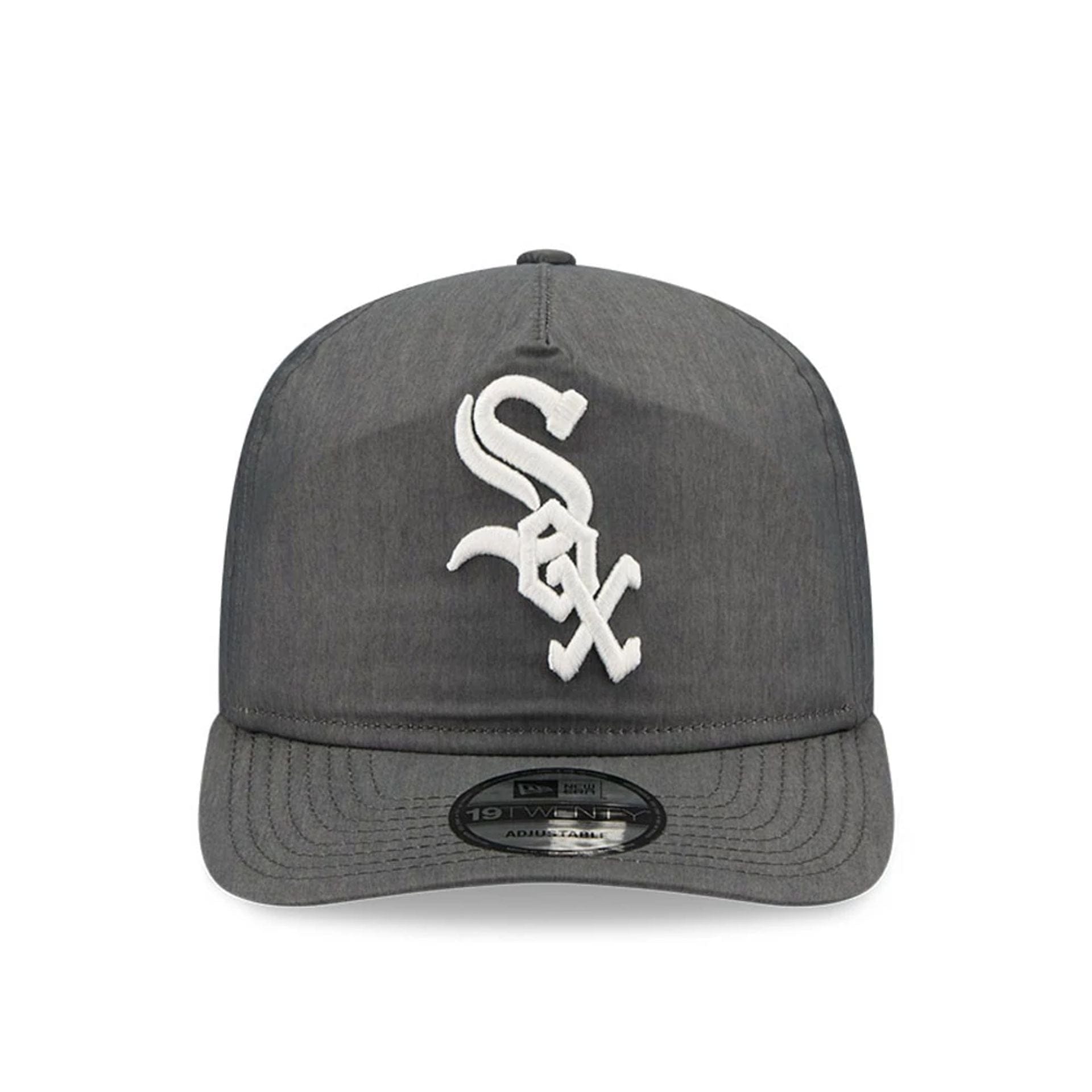 This is a Chicago White Sox MLB Nylon Open Grey 19TWENTY Adjustable Cap 3