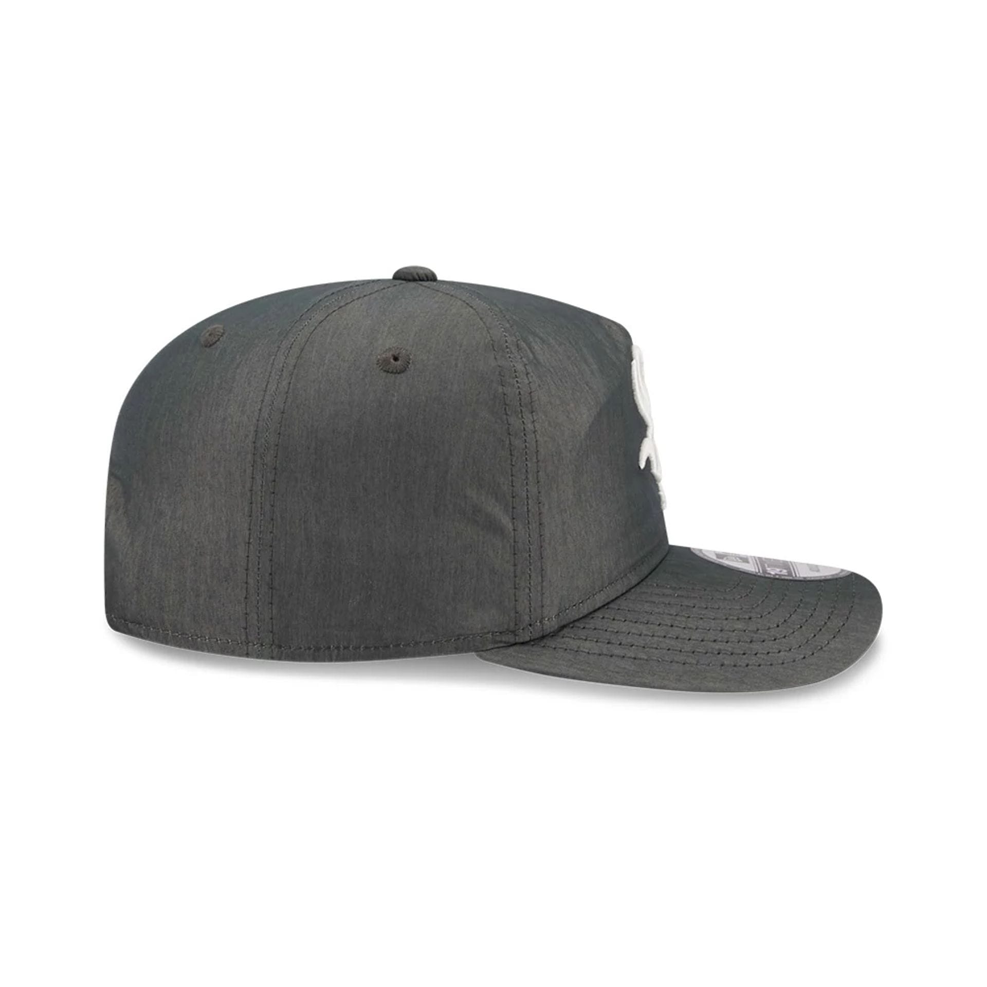 This is a Chicago White Sox MLB Nylon Open Grey 19TWENTY Adjustable Cap 6