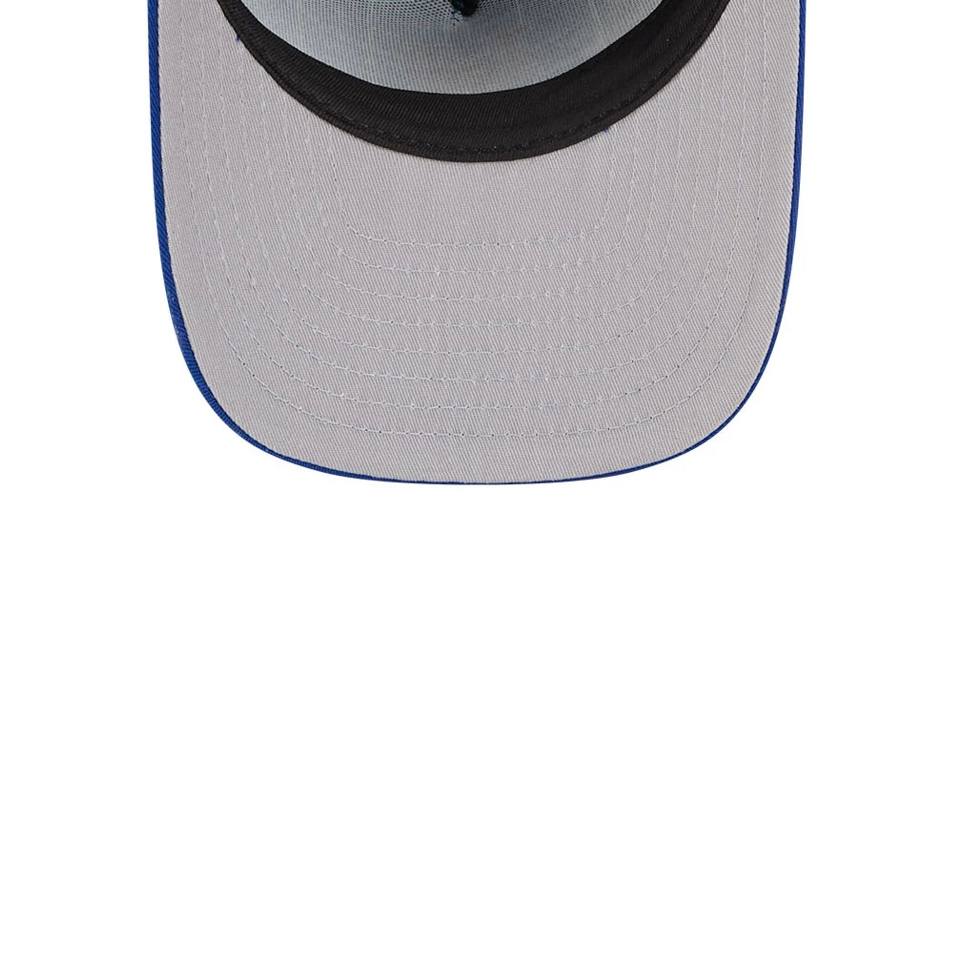 This is a New York Mets MLB Parallel Blue 59FIFTY A-Frame Fitted Cap 2