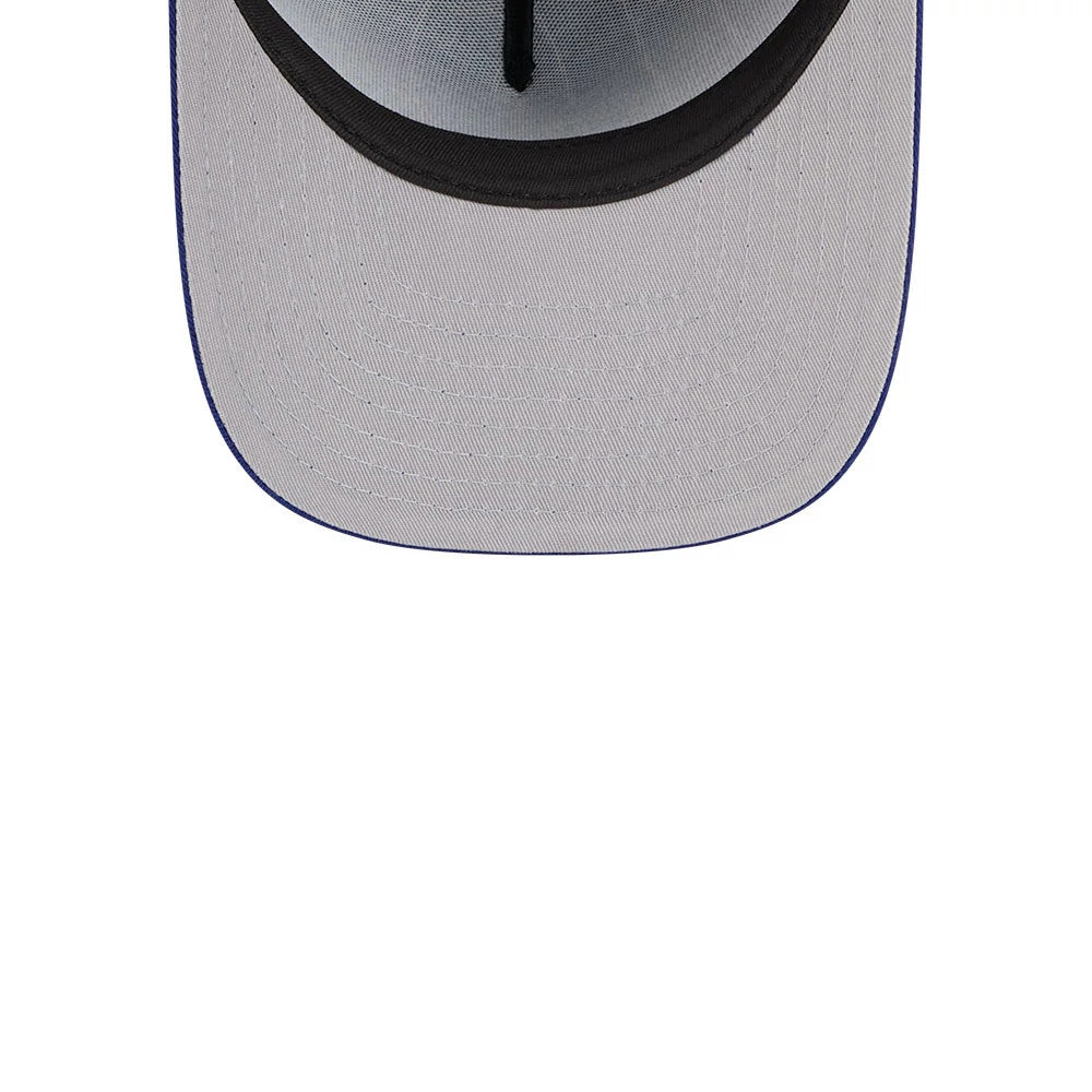 This is a LA Dodgers MLB Parallel Dark Blue 59FIFTY A-Frame Fitted Cap 2