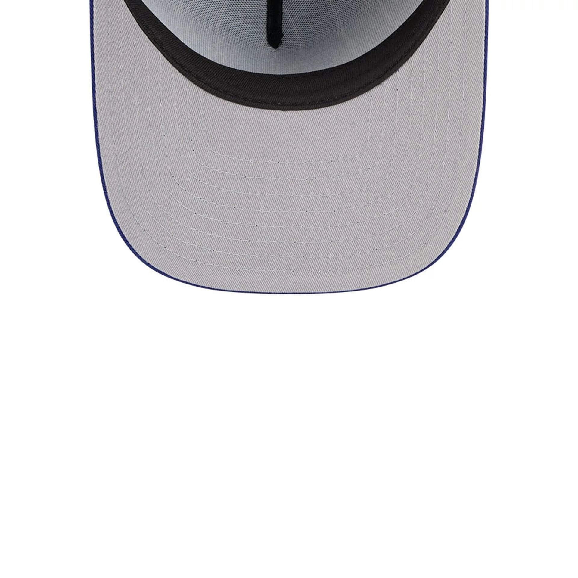 This is a LA Dodgers MLB Parallel Dark Blue 59FIFTY A-Frame Fitted Cap 2