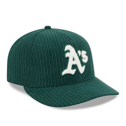 This is a Athletics MLB Chenille Pop Dark Green 59FIFTY Fitted Cap 4